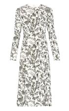 Moda Operandi Erdem Ivor Long-sleeved Midi Dress