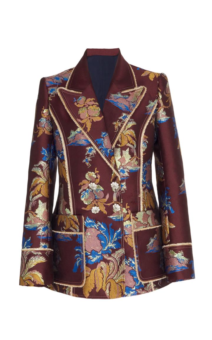 Peter Pilotto Metallic Jacquard Blazer