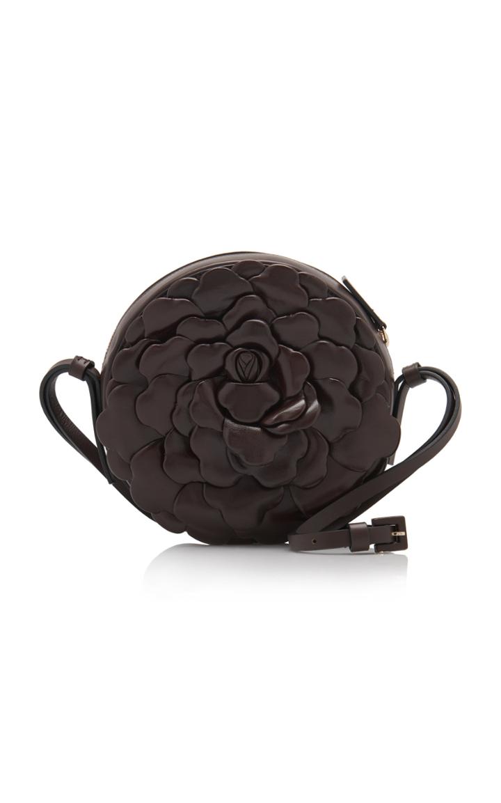 Moda Operandi Valentino Valentino Garavani Atelier Rose Round Leather Shoulder Bag