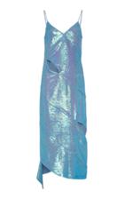 Off-white C/o Virgil Abloh Sequined Paillettes Cutout Dress