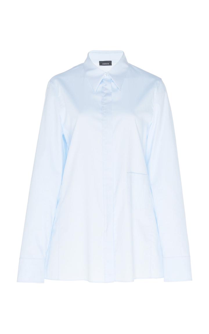 Moda Operandi Akris Button-down Cotton Shirt Size: 2