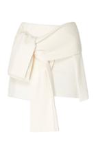 Jacquemus Paradiso Tie-detail Wool-blend Skirt
