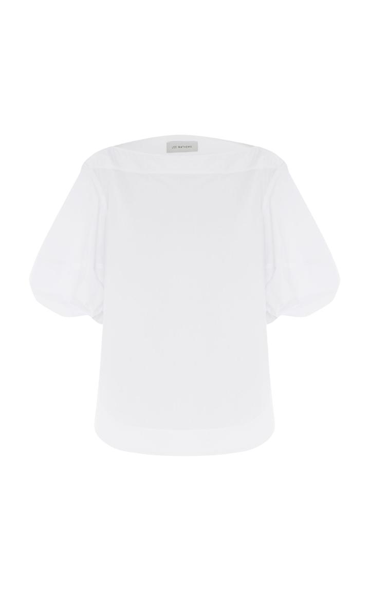 Lee Mathews Elenor Puff Sleeve Top