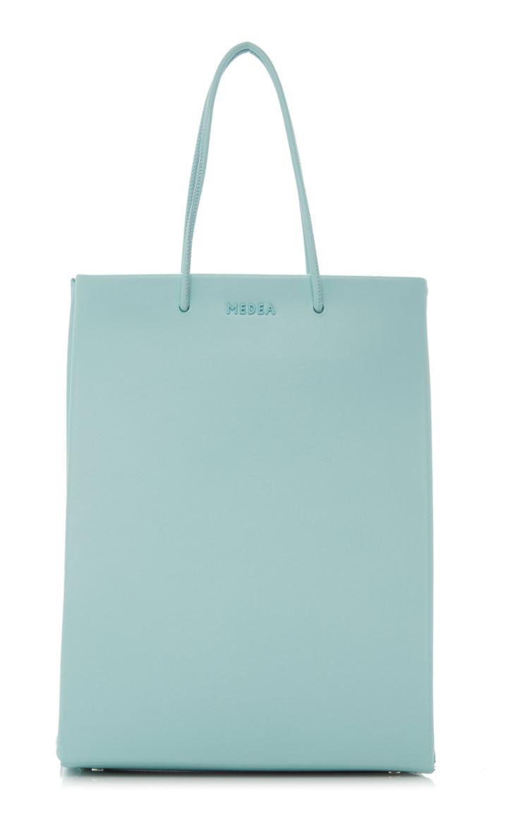 Medea Tall Leather Tote
