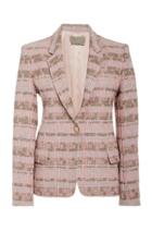 Soonil Tweed Notched Lapel Blazer