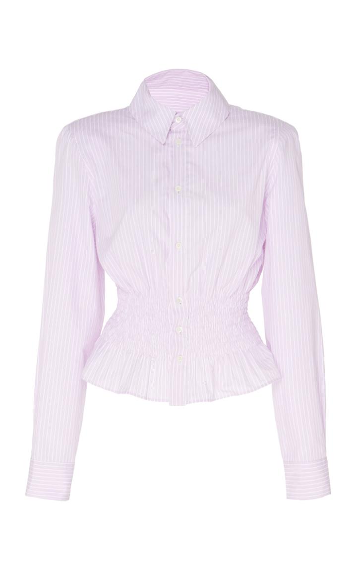 Moda Operandi Tre By Natalie Ratabesi The Kunzite Pinstriped Top Size: 0