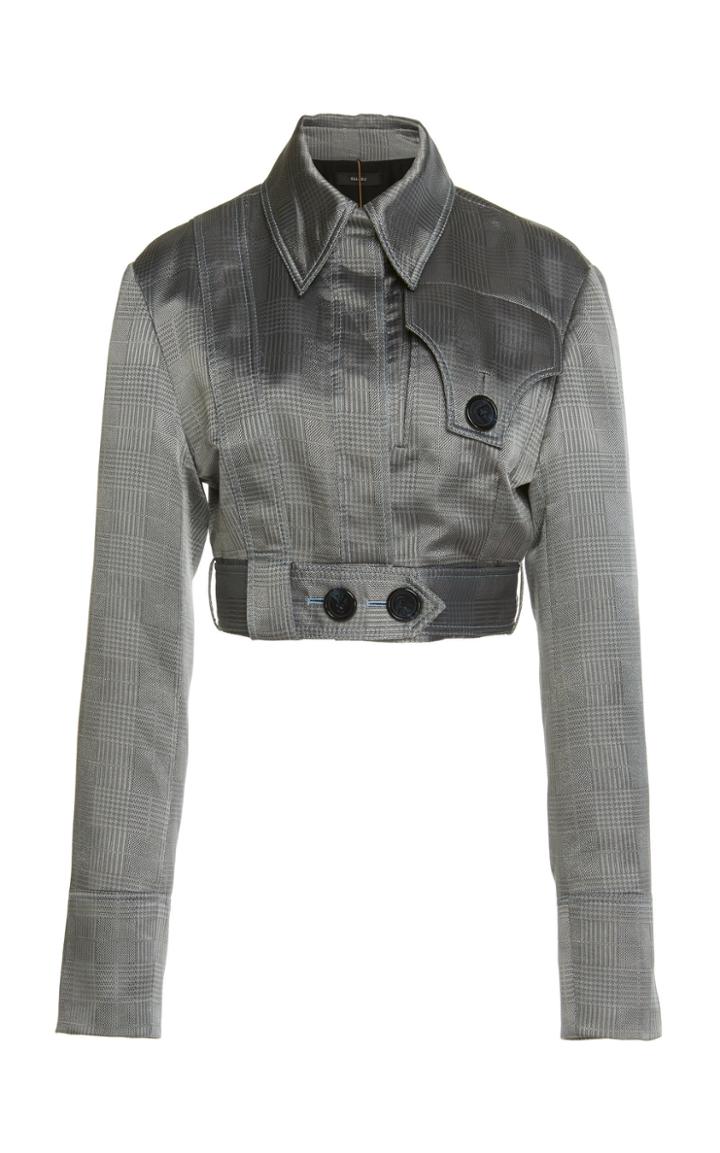Ellery Everything Matters Gabardine Crop Jacket