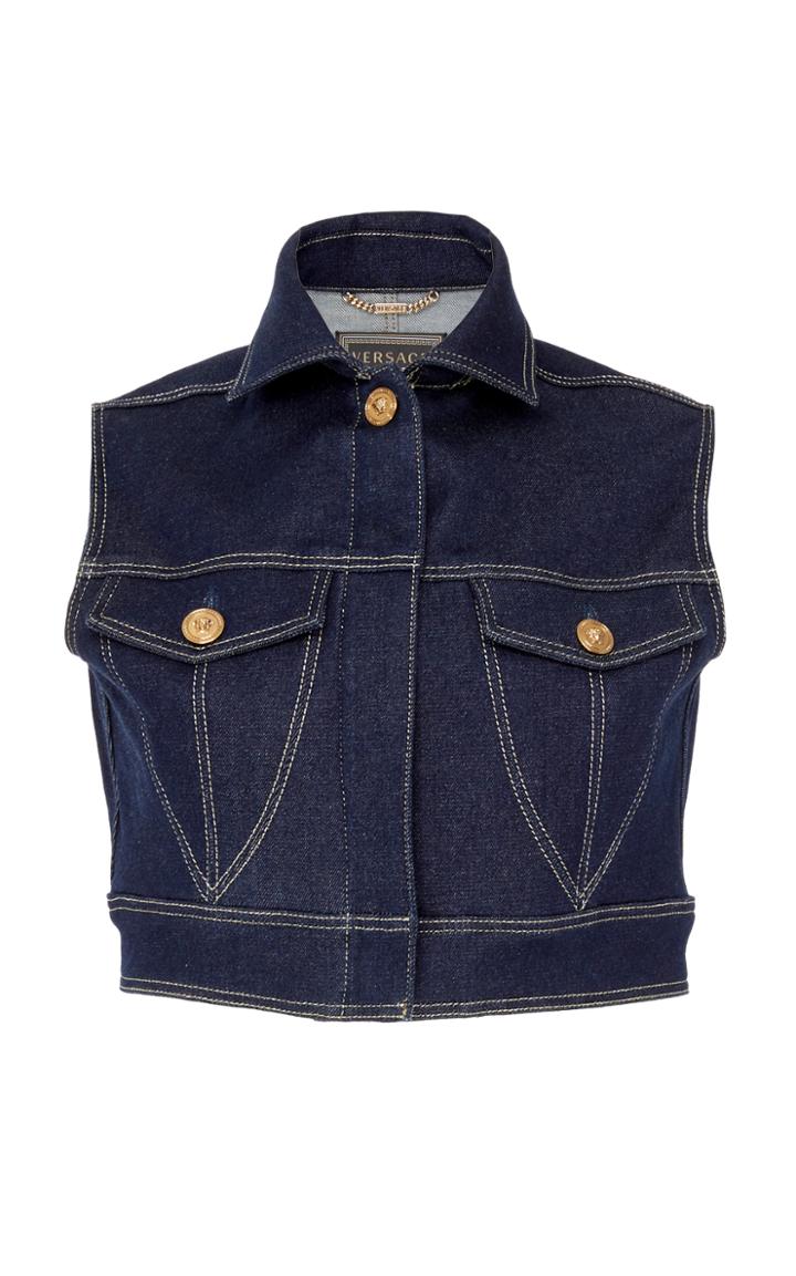 Versace Denim Vest