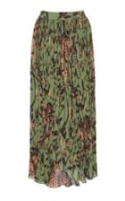 Johanna Ortiz The Act Of Nature Pleated Chiffon Skirt