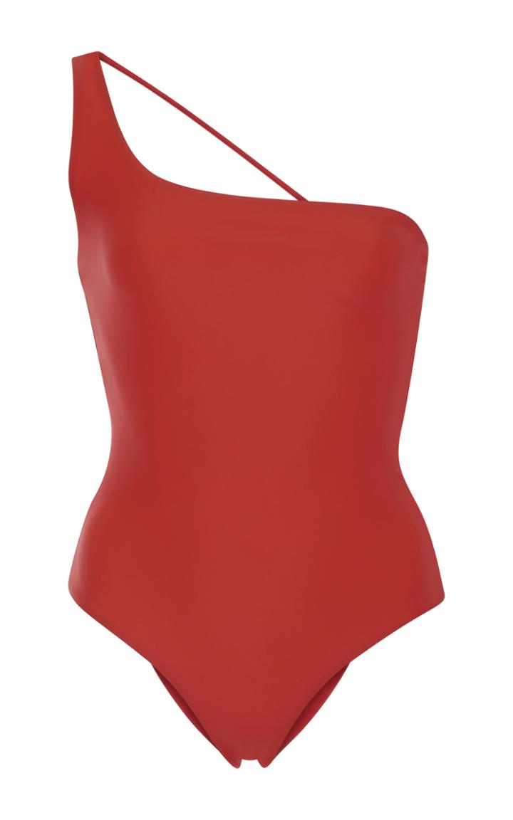 Jade Swim Apex One-shoulder Swimsuit