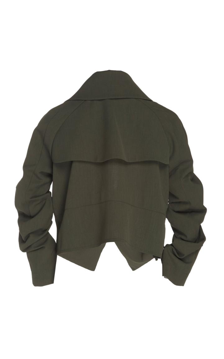 A.w.a.k.e. Gathered Drape Blouse