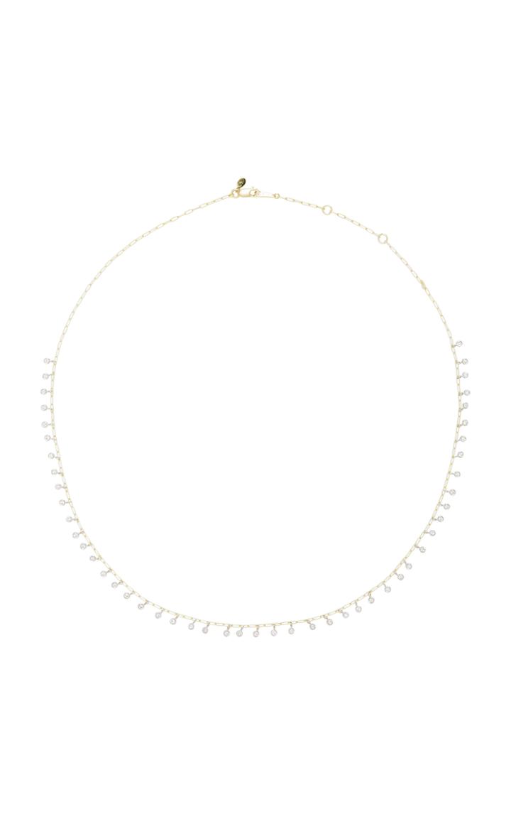 Ila Ephemeral 14k White And Yellow Gold And Diamond Necklace
