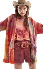 Moda Operandi Alanui Swan Nebula Tie-dyed Wool Hoodie
