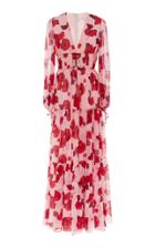 Borgo De Nor Freya Floral-print Silk-georgette Maxi Dress