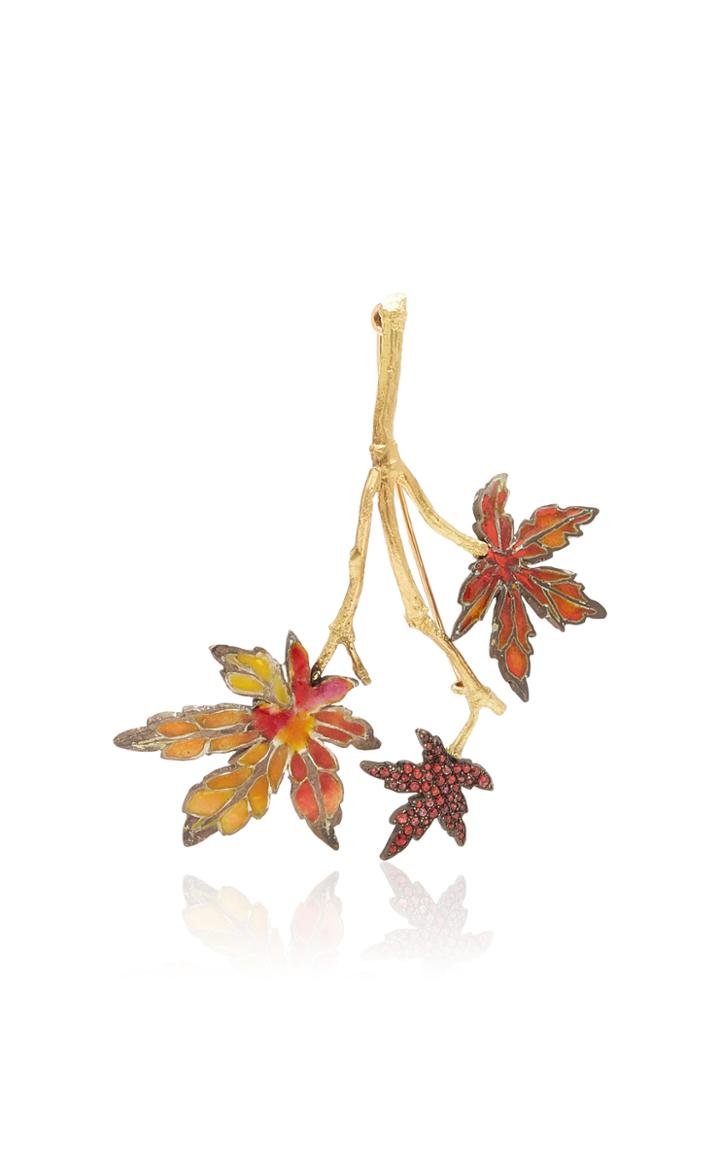 Moda Operandi Luz Camino Maple Brooch