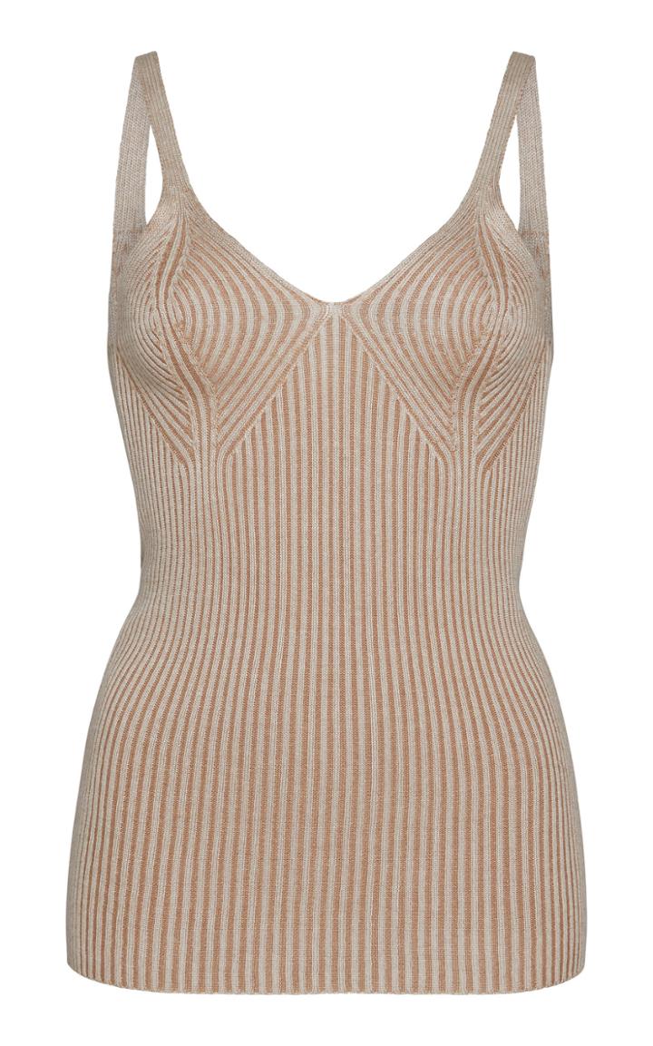 Mara Hoffman Tia Rib-knit Modal Top