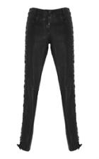 A.l.c. Side-laced Waxed Leather Pants