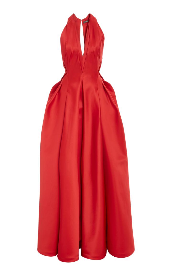 Zac Posen Double Face Duchess Ball Gown