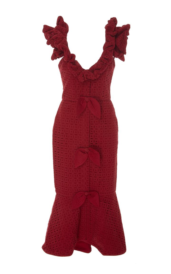 Johanna Ortiz M'o Exclusive Bogavante Bow Dress