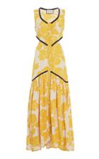 Alexis Royal Cutout Midi Dress