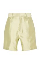 Matthew Adams Dolan Tailored Silk And Wool Bike Shorts
