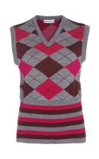 Molly Goddard Greta Argyle Vest