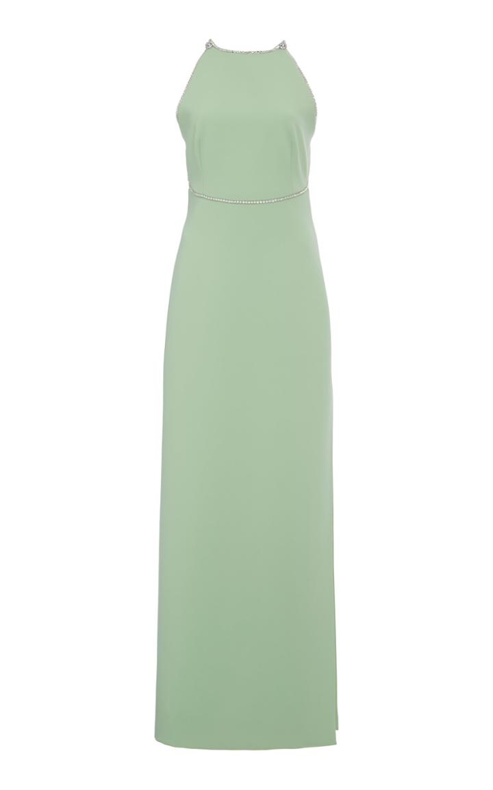 Miu Miu Crystal Embellished Gown