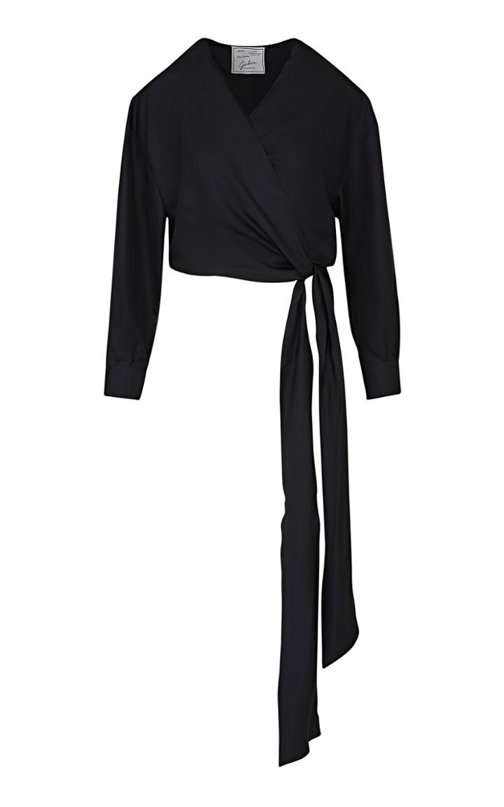 Moda Operandi Giuliva Heritage The Silk Long Sleeve Elsa Shirt