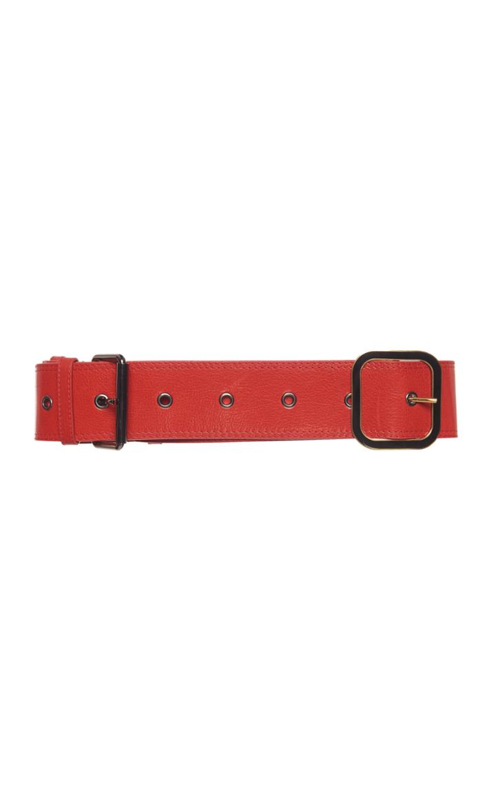 Marni Leather Waist Belt Size: 70 Cm