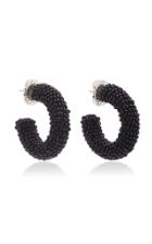Suzanna Dai Mallorca Beaded Hoop Earrings