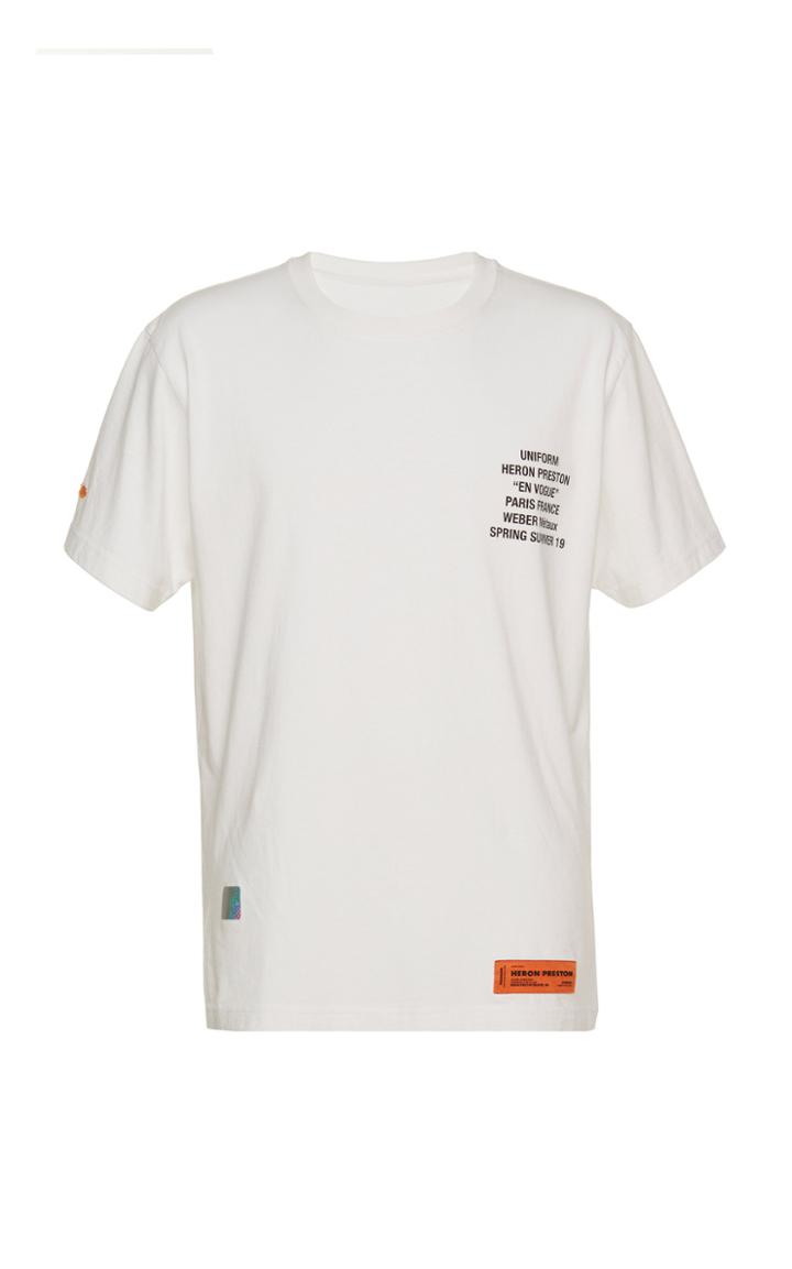 Heron Preston Metal Worker Cotton T-shirt
