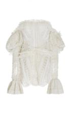 Jonathan Simkhai Embellished Pearl Blouse