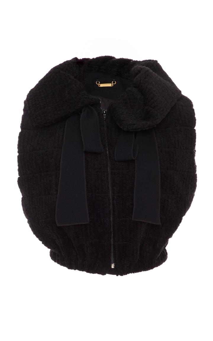 Amelia Toro Cropped Wool Vest