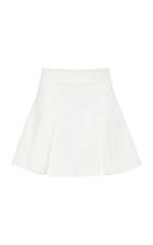 Moda Operandi Amur Apollo High-waisted Pleated Cotton Shorts Size: 00
