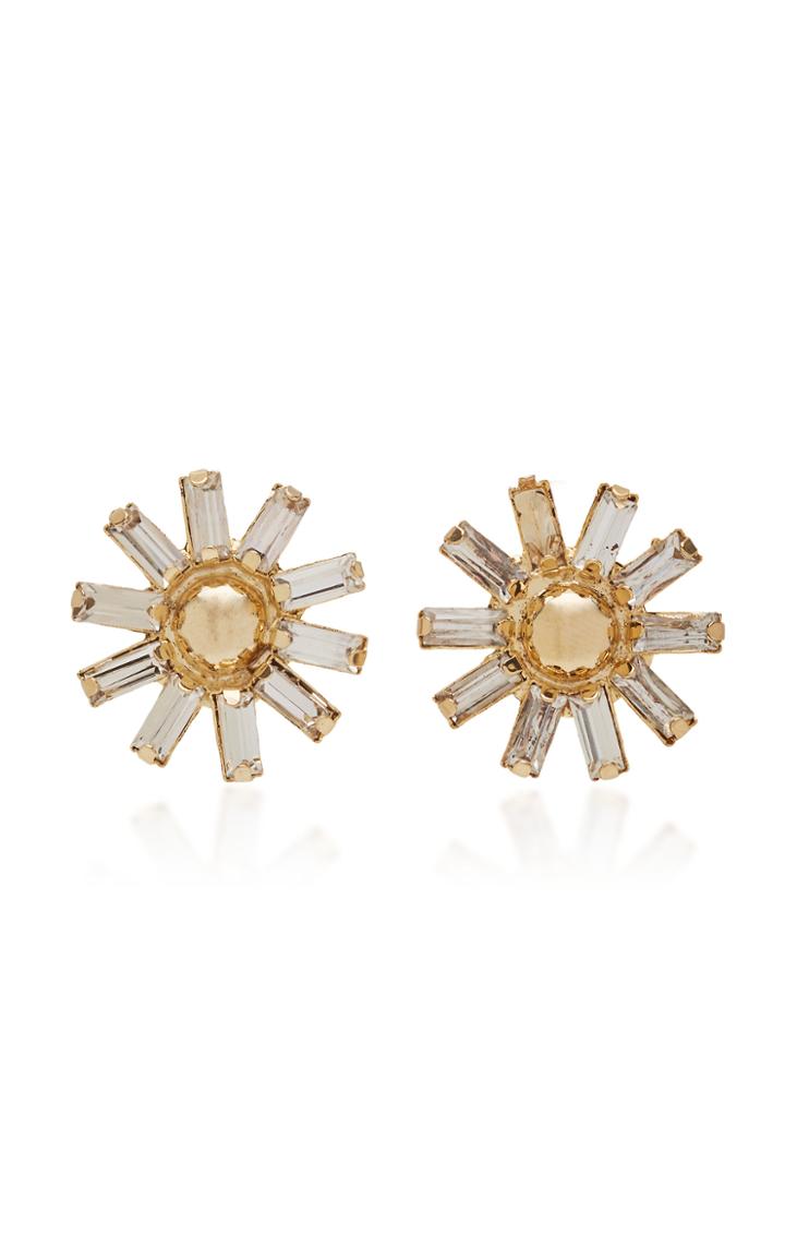 Rosantica Idillio Gold-tone Crystal Earrings