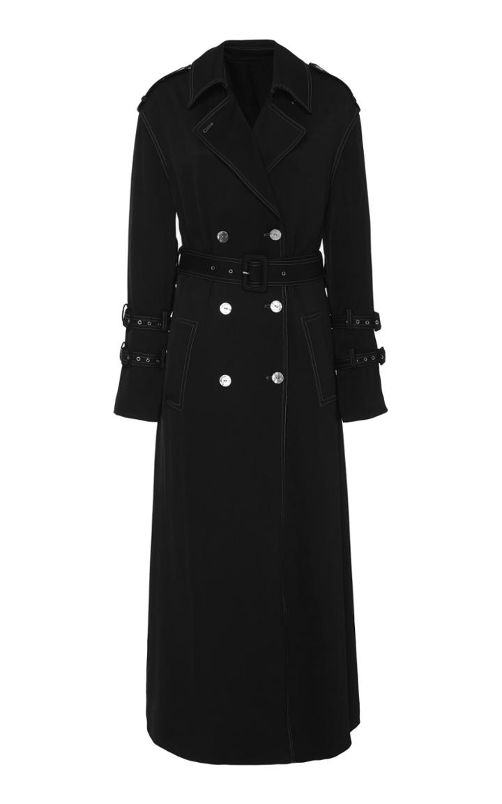 Jonathan Simkhai Structured Twill Utility Longline Coat