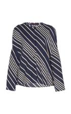 Martin Grant Printed Collarless Shirt