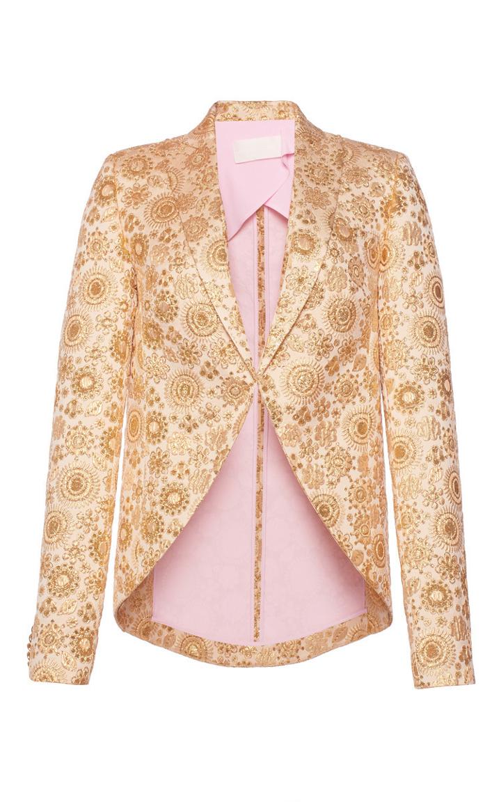 Antonio Berardi Floral Embroidered Jacket
