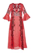 March11 Annabell Flared Sleeve Maxi Dress