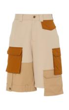 Moda Operandi Monse Patch Pocket Cotton-blend Shorts Size: 6
