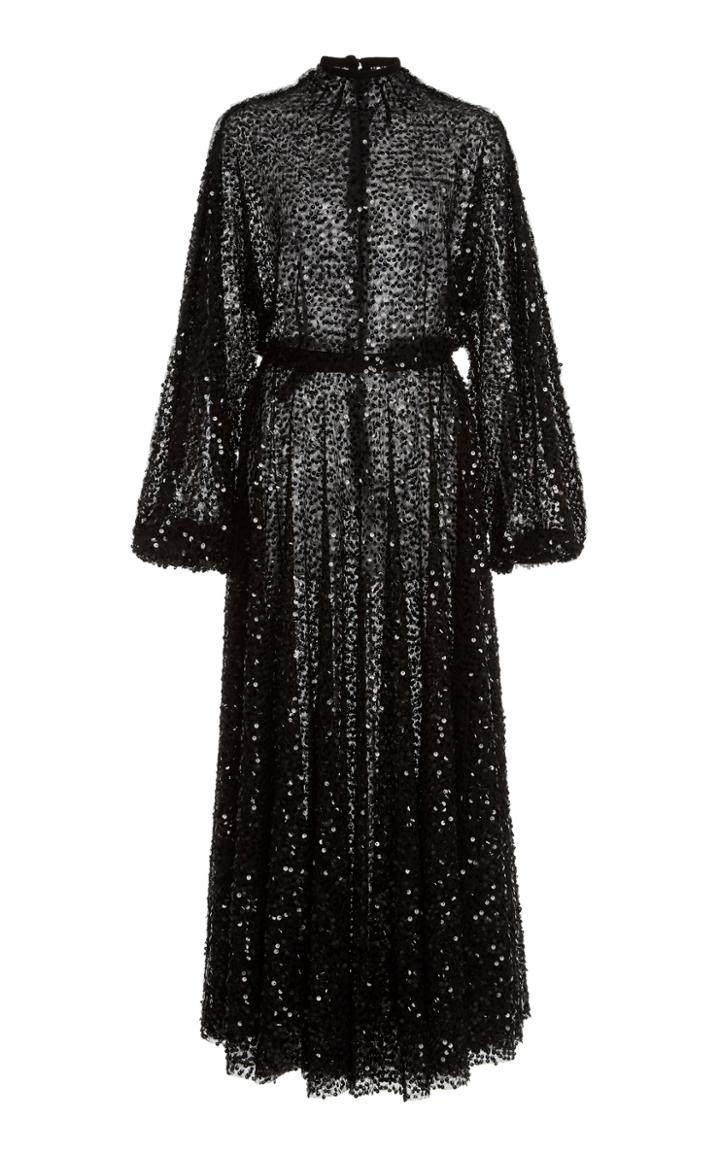 Moda Operandi Emilia Wickstead Artemis Sequined Tulle Dress