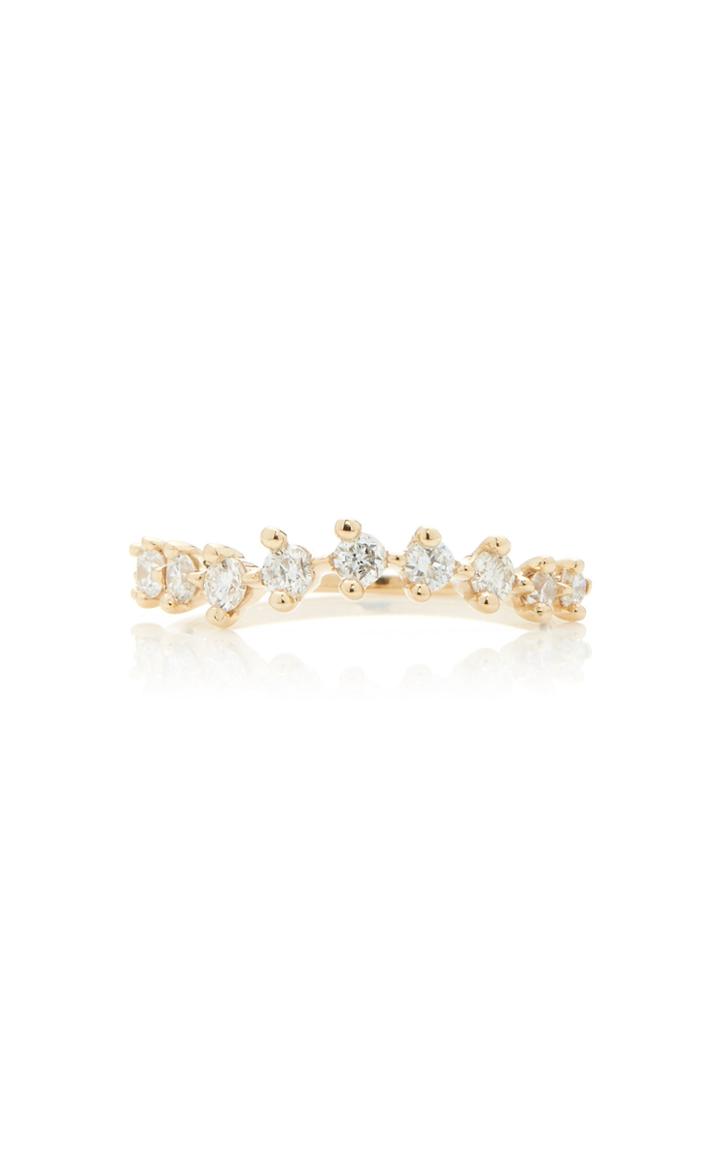 Sophie Ratner 14k Gold Diamond Ring Size: 7
