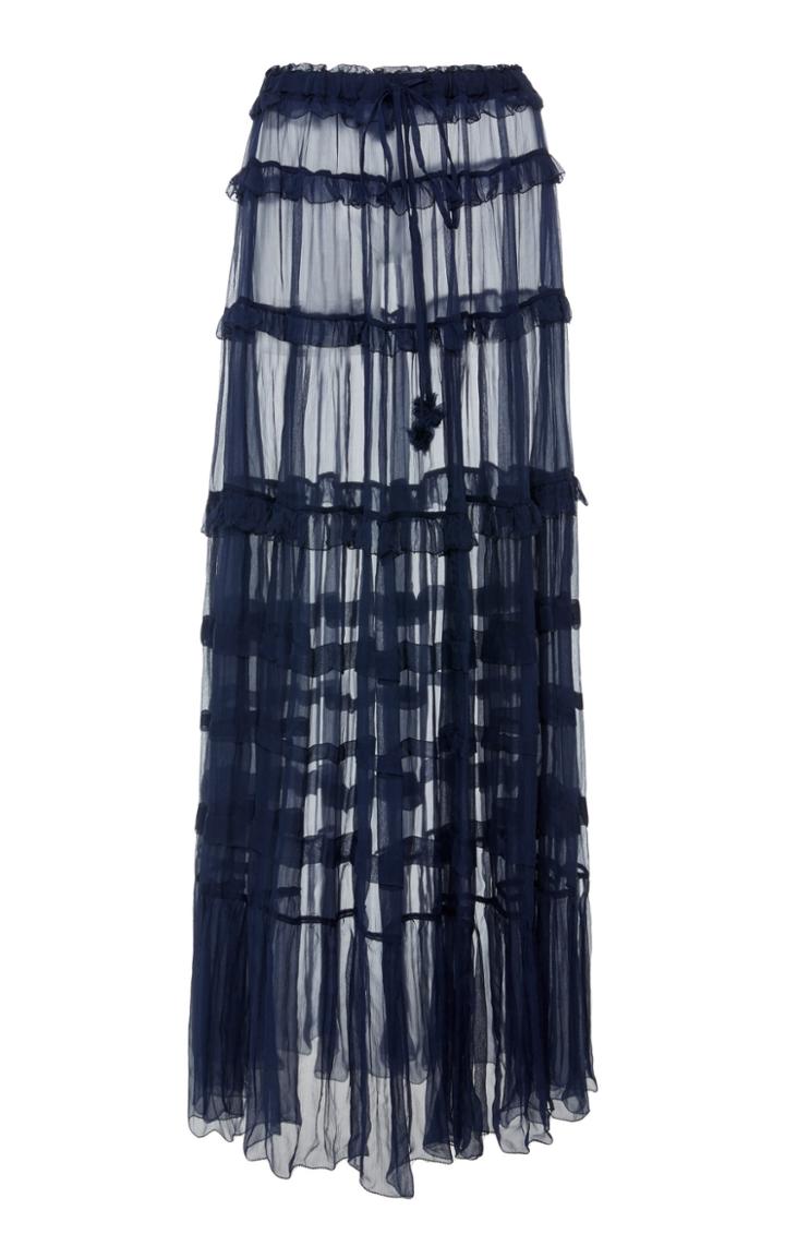 Lee Mathews Bluebelle Ruffle Skirt