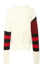 Preen Line Nara Striped Waffle-knit Sweater