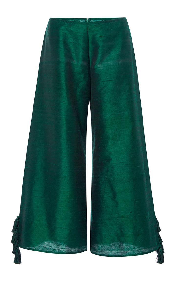 Rhode Resort Lotta Wide Leg Tassel Pants