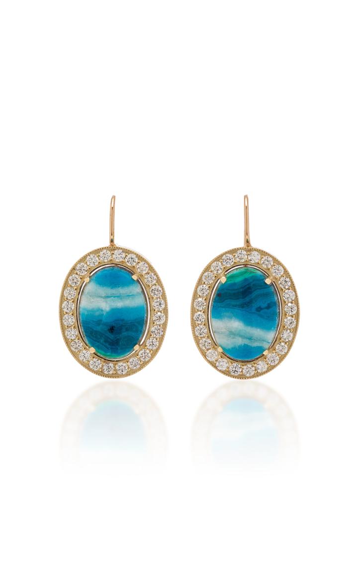 Andrea Fohrman One Of A Kind Chrysocolla Earrings