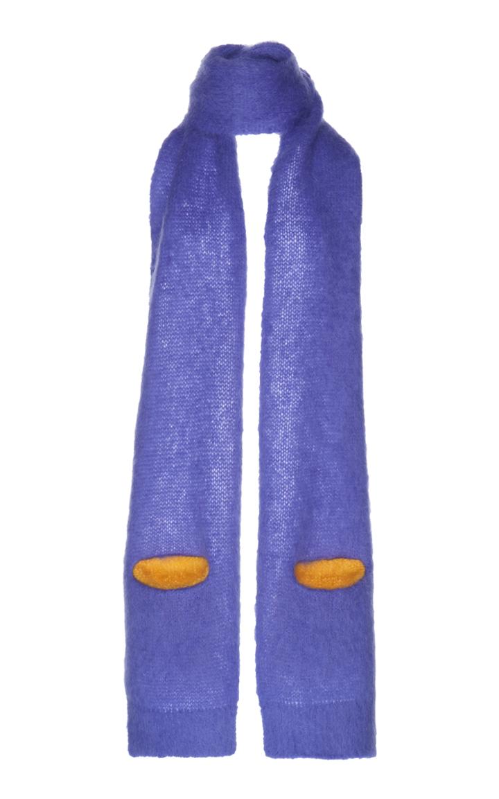 Maison Margiela Mohair Scarf With Pocket