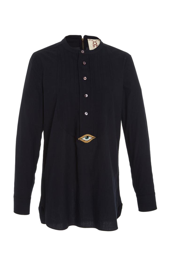 Figue Onyx Evil Eye Tux Shirt