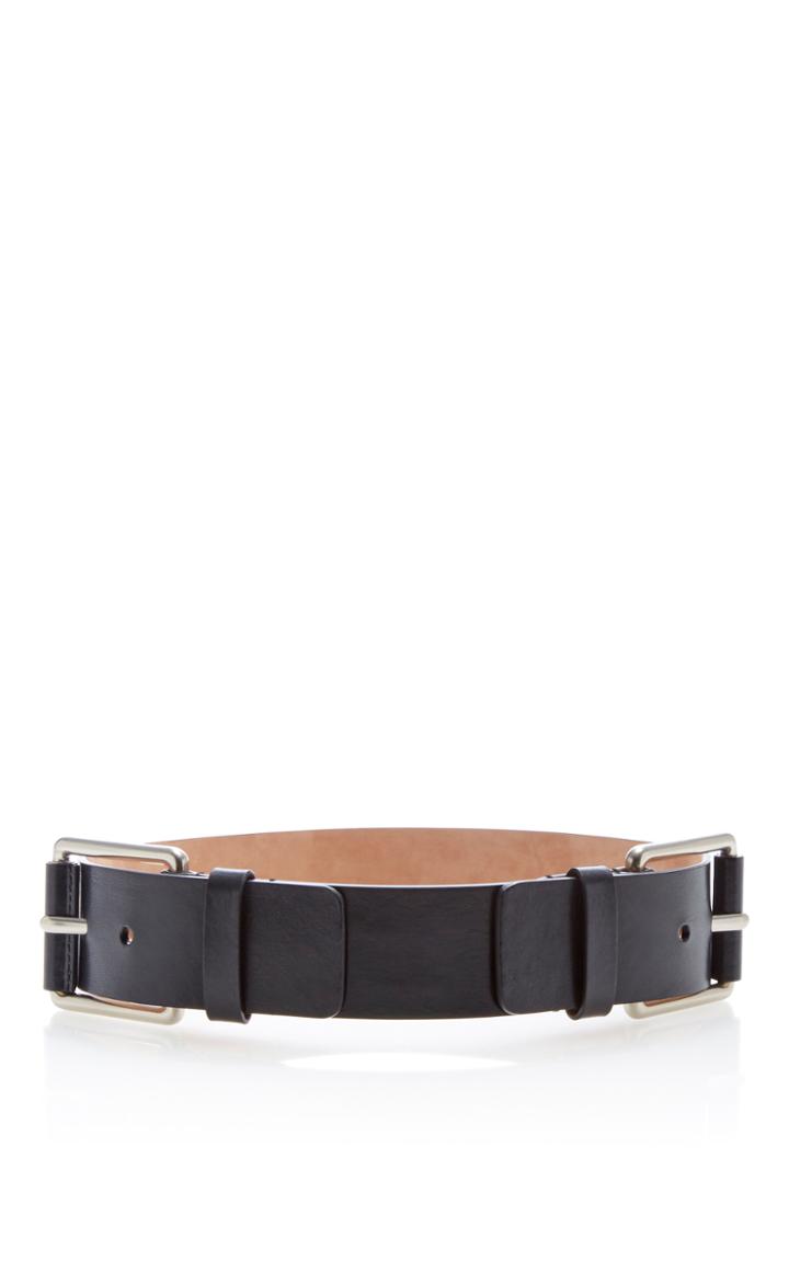 Michael Kors Collection Twin Buckle Belt