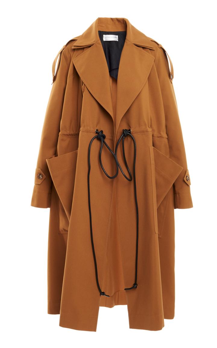 Moda Operandi Victoria Beckham Patch Pocket Trench Coat